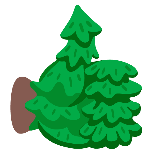 emoji-kitchen-thumbs-up-christmas-tree