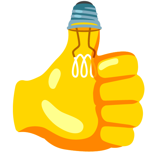 emoji-kitchen-thumbs-up-lightbulb