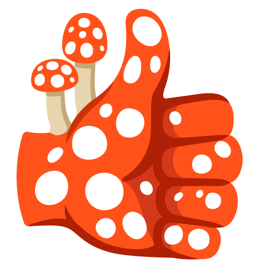 emoji-kitchen-thumbs-up-mushroom