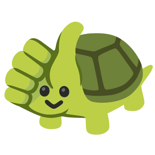 emoji-kitchen-thumbs-up-turtle