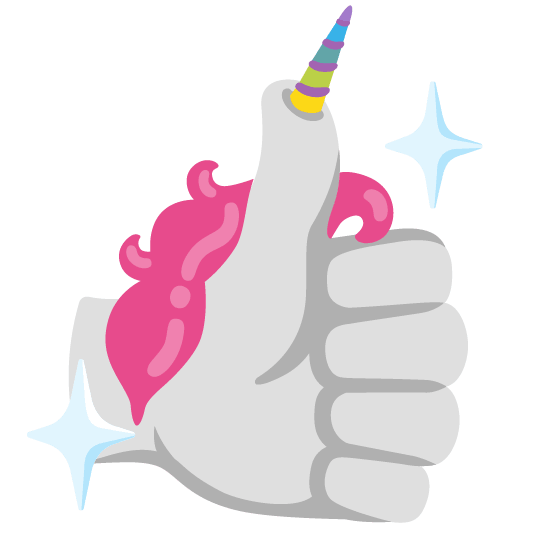 emoji-kitchen-thumbs-up-unicorn