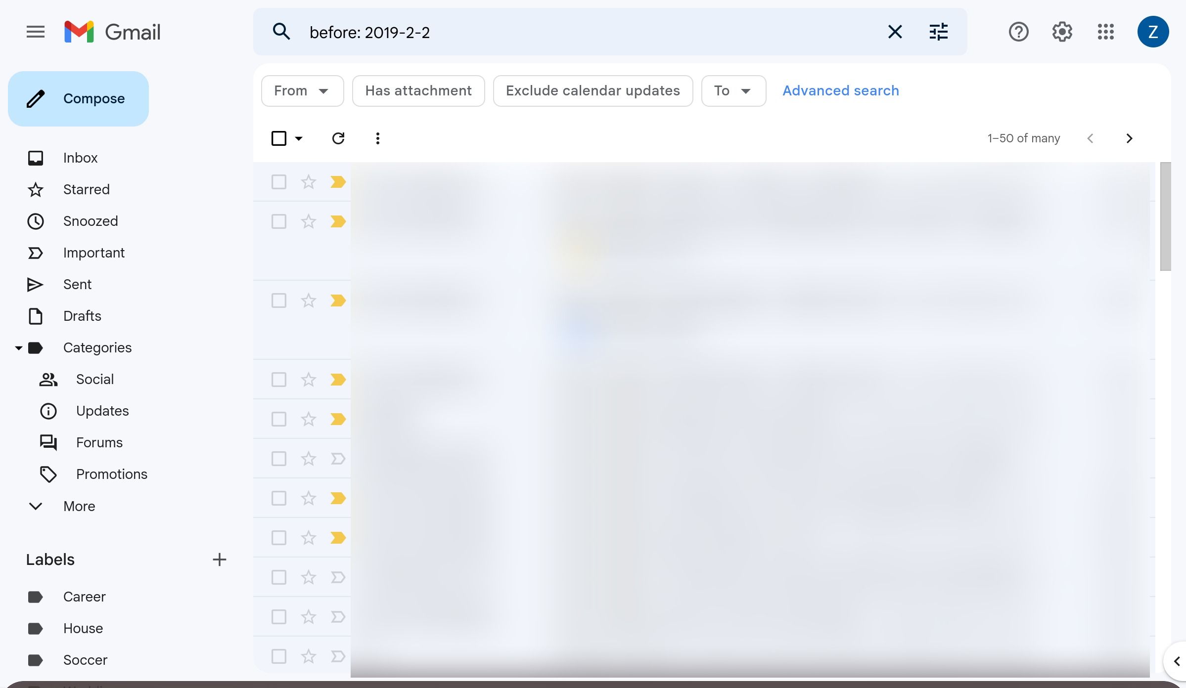 How to mass delete emails in Gmail