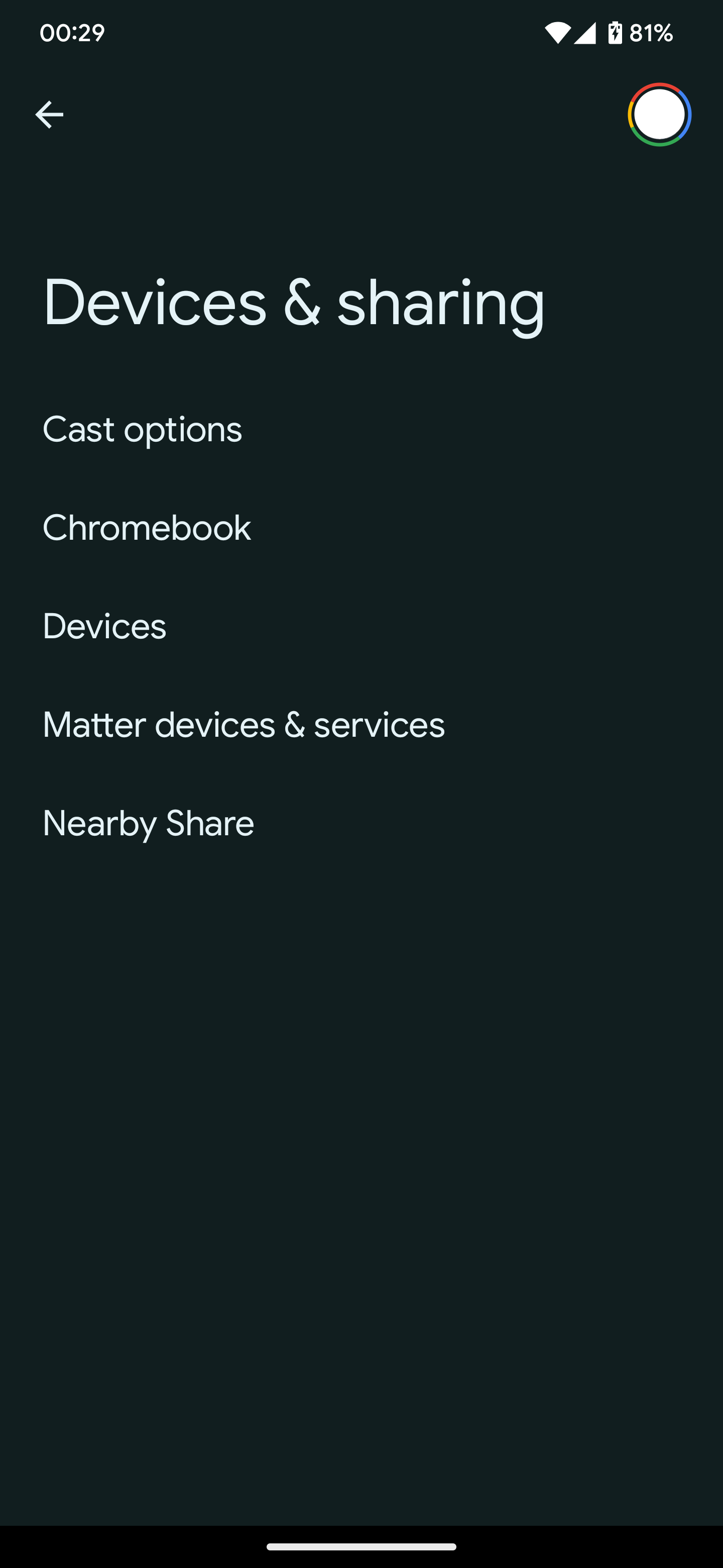 Matter device controls are showing up for some on Android