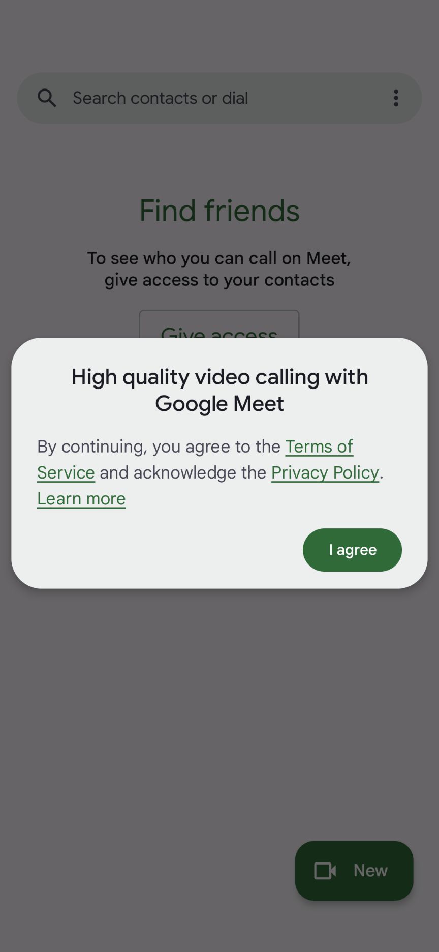 how to answer google meet video call