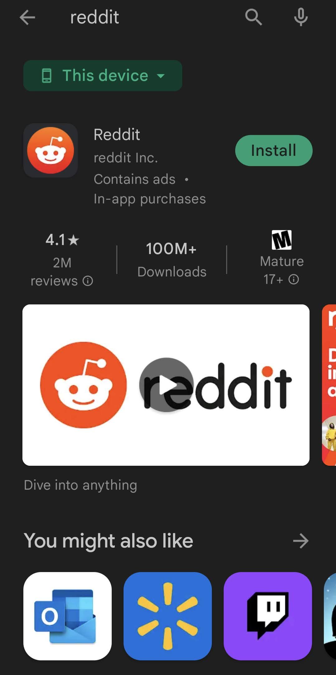 reddit app store screenshot maker