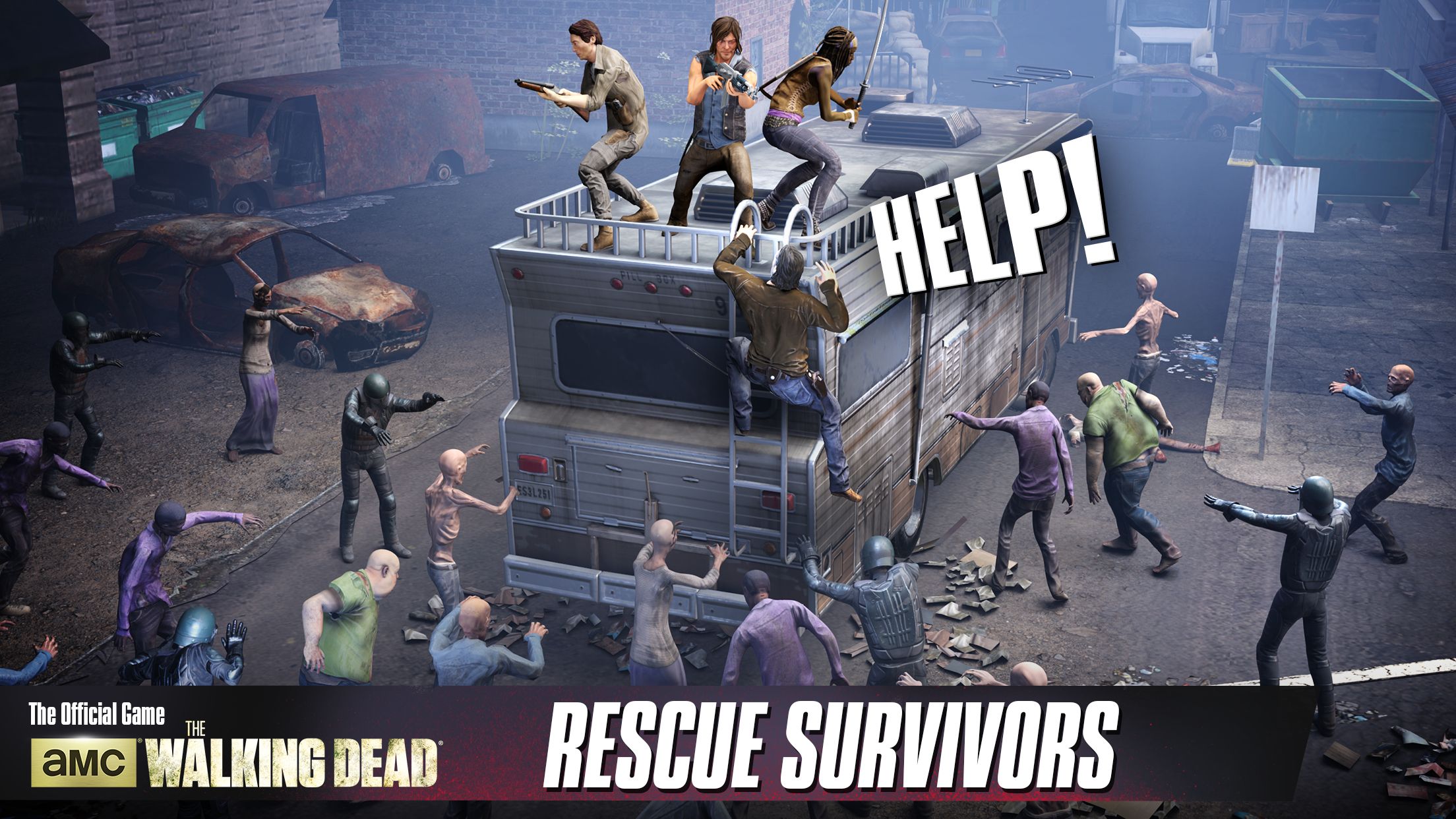 The Walking Dead Our World Rescue Survivor