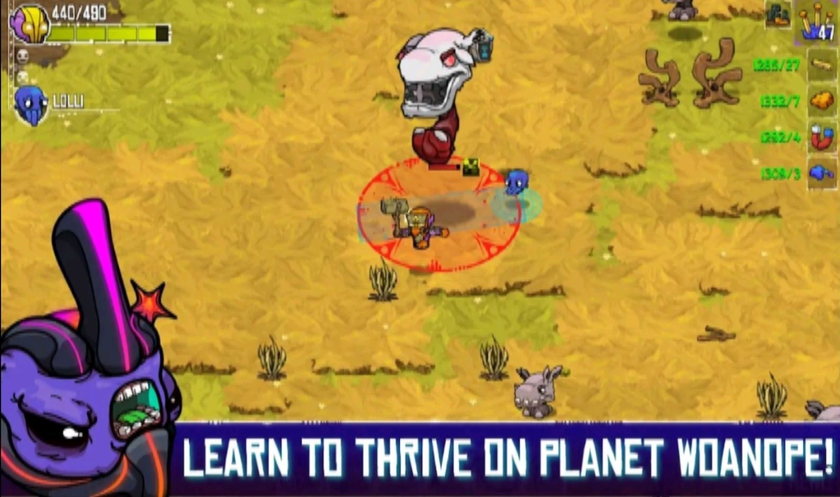 Crashlands gameplay screenshots