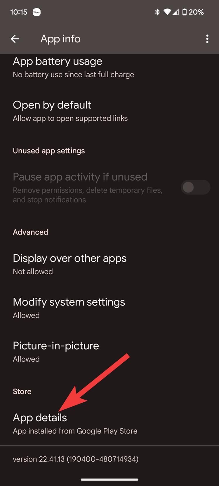 Google-Play-Services-app-details