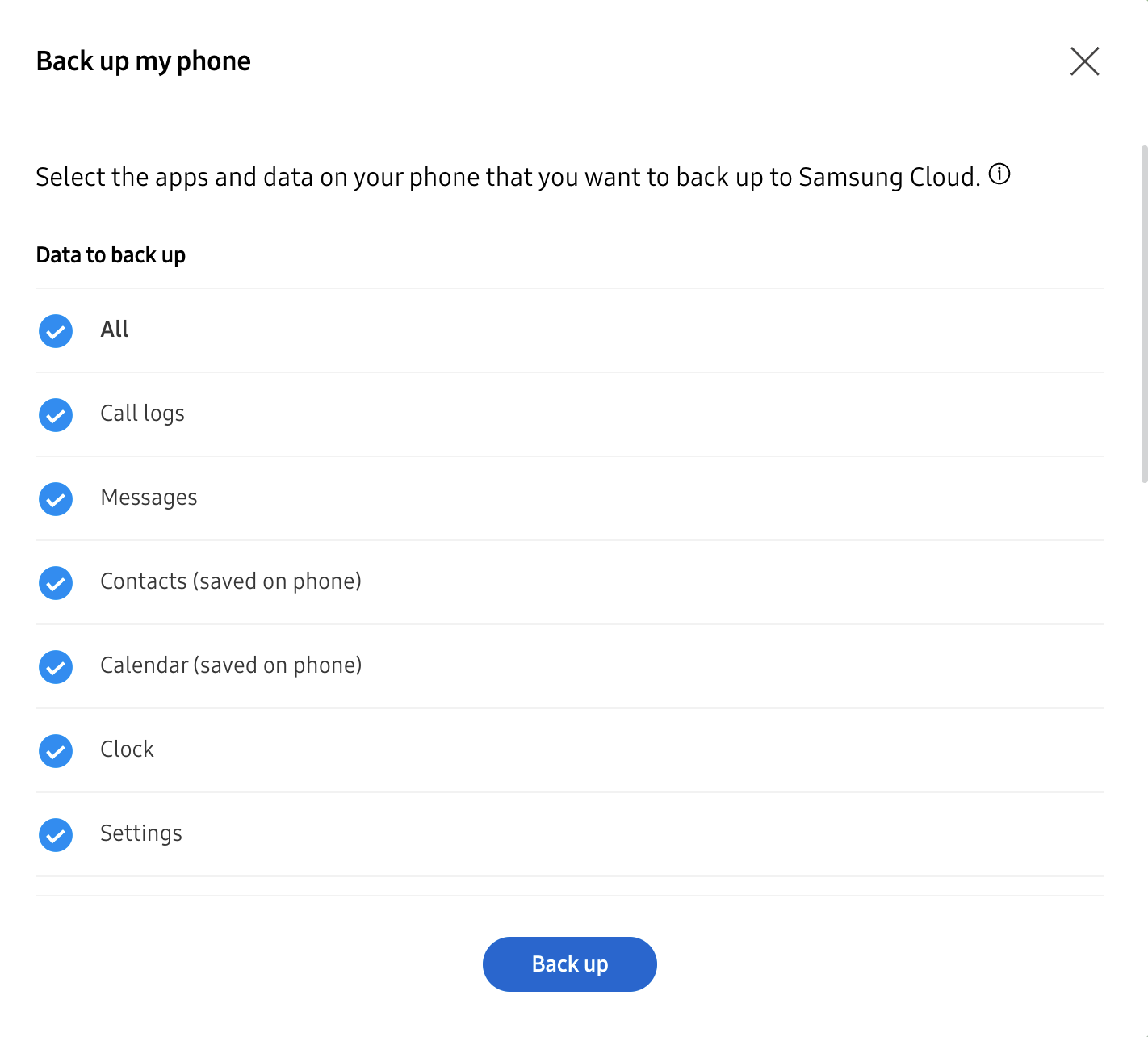 Samsung Backup 3