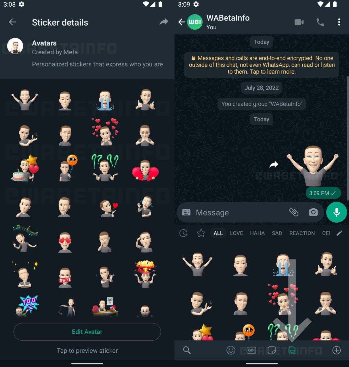 The metaverse is spreading to WhatsApp, with the release of avatars looming
