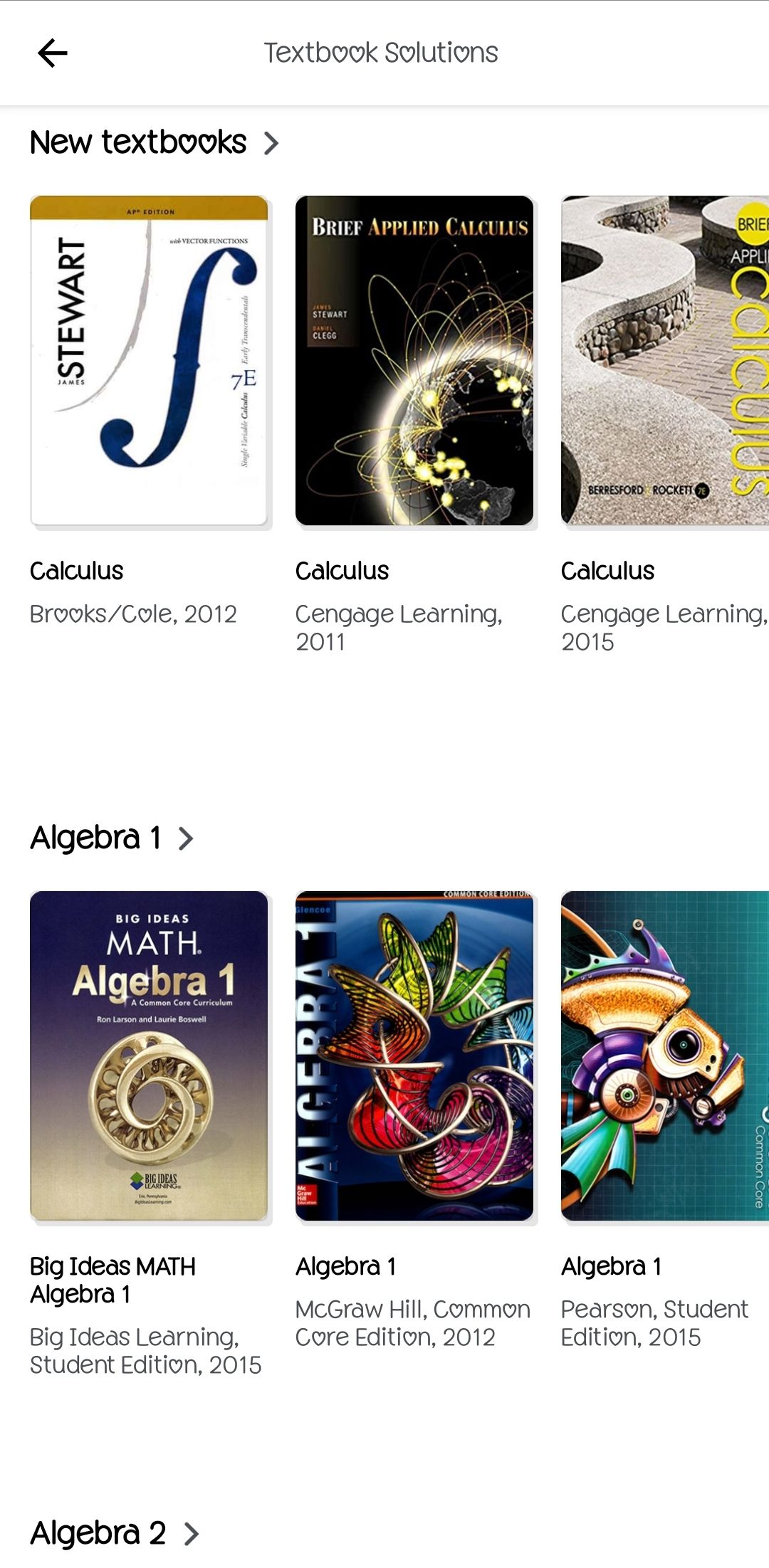 Android education app Photomath