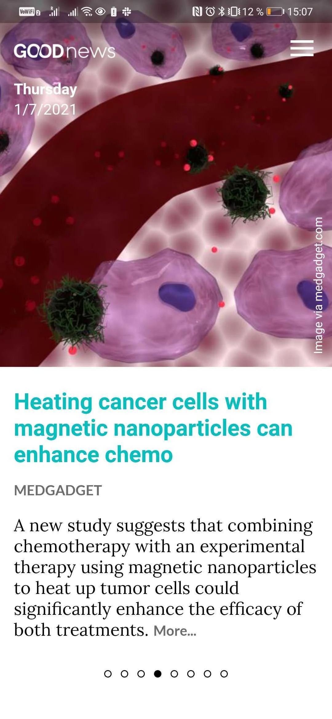 best-apple-news-alternatives-good-news-heating-cancer-cells-with-magnetic-nanoparticles-can-enhance-chemo