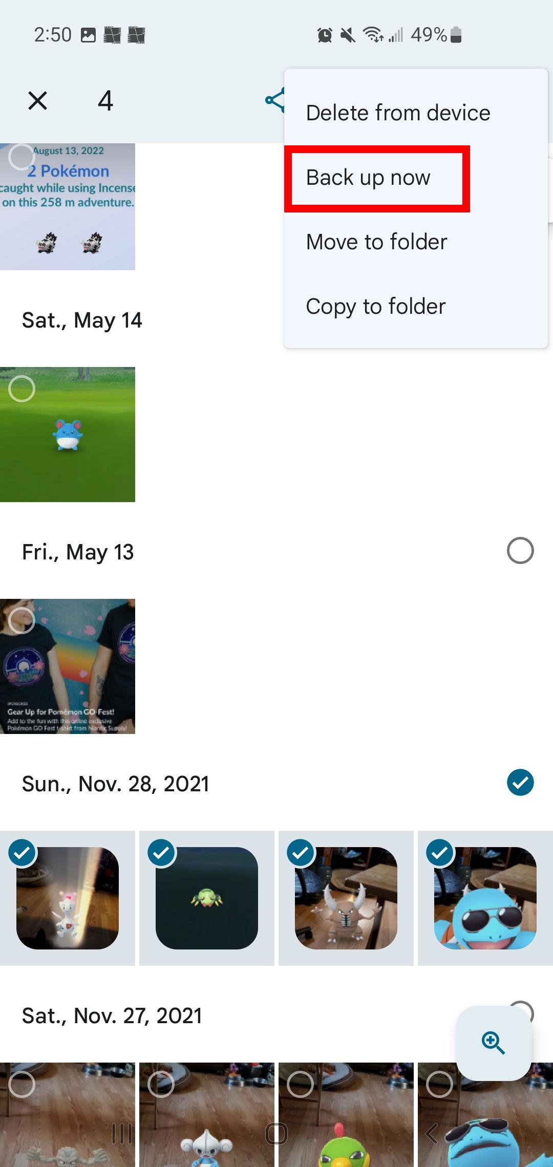 How to manually sync and back up Google Photos