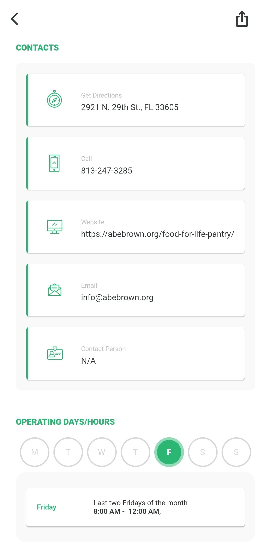 FoodFinder food waste app