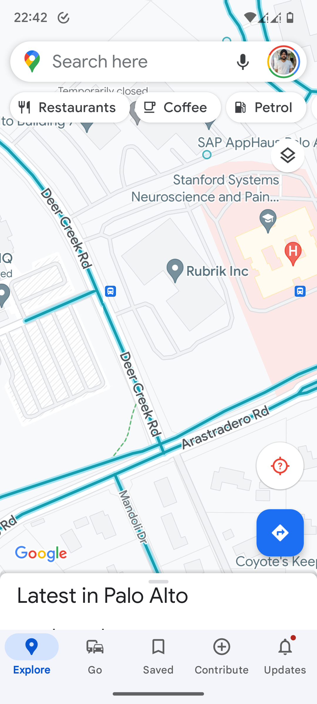 Periksa tampilan jalan di Google Maps