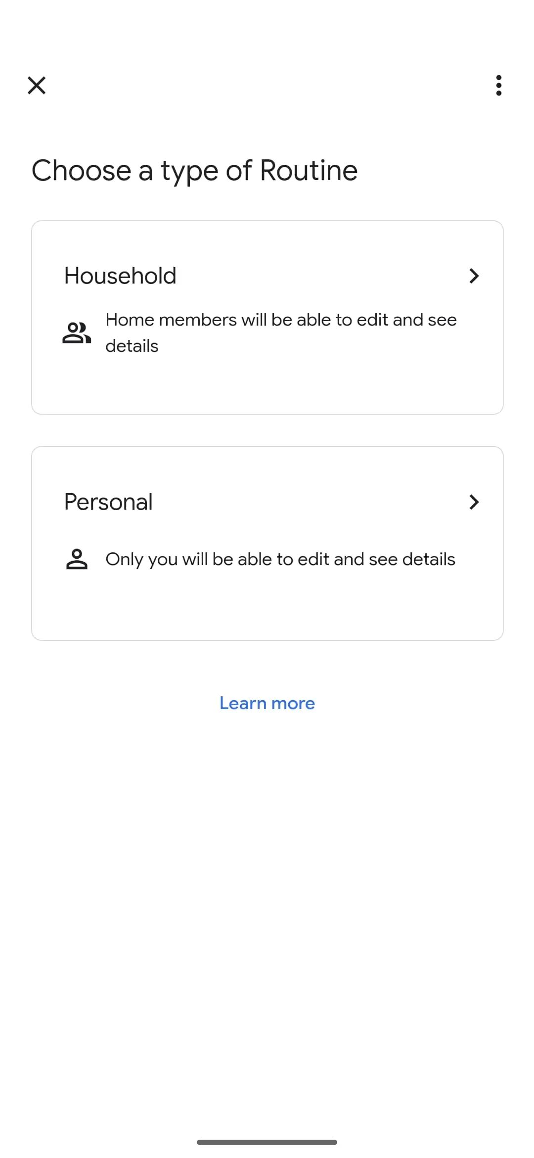 Google Home will let you share control with household routines
