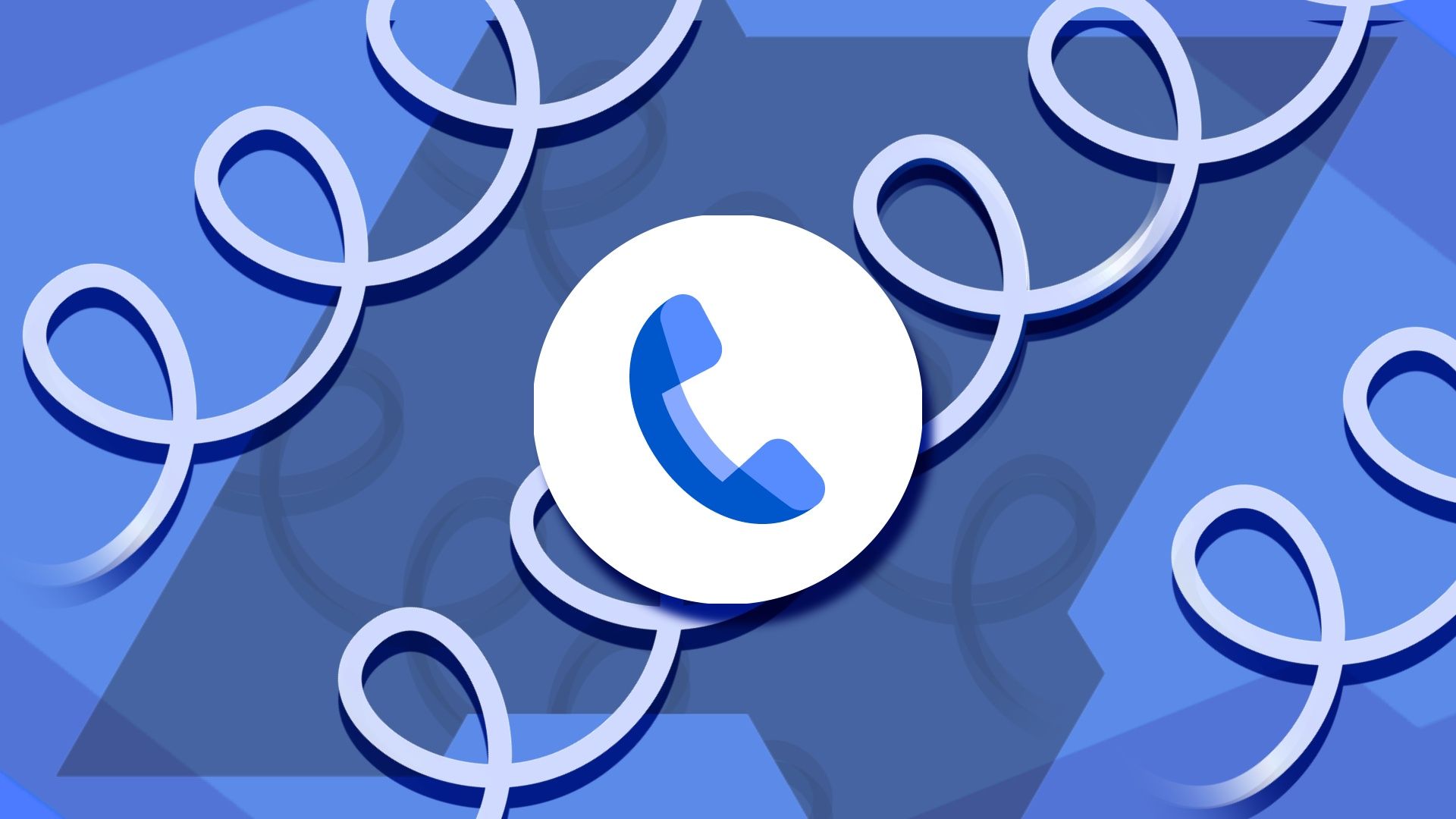 Mobile phone blue circle icon Royalty Free Vector Image