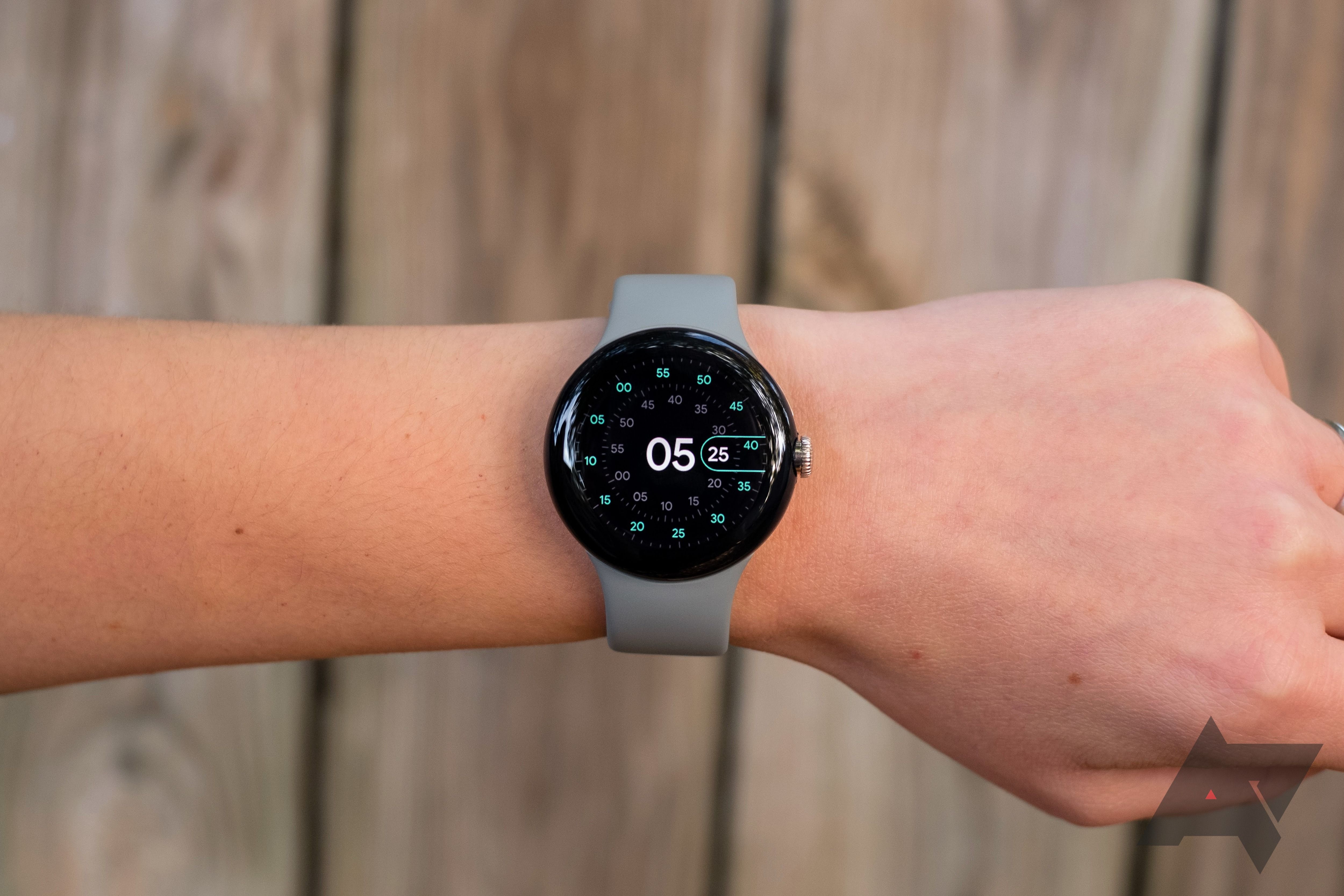 google-pixel-watch-on-wrist-concentric