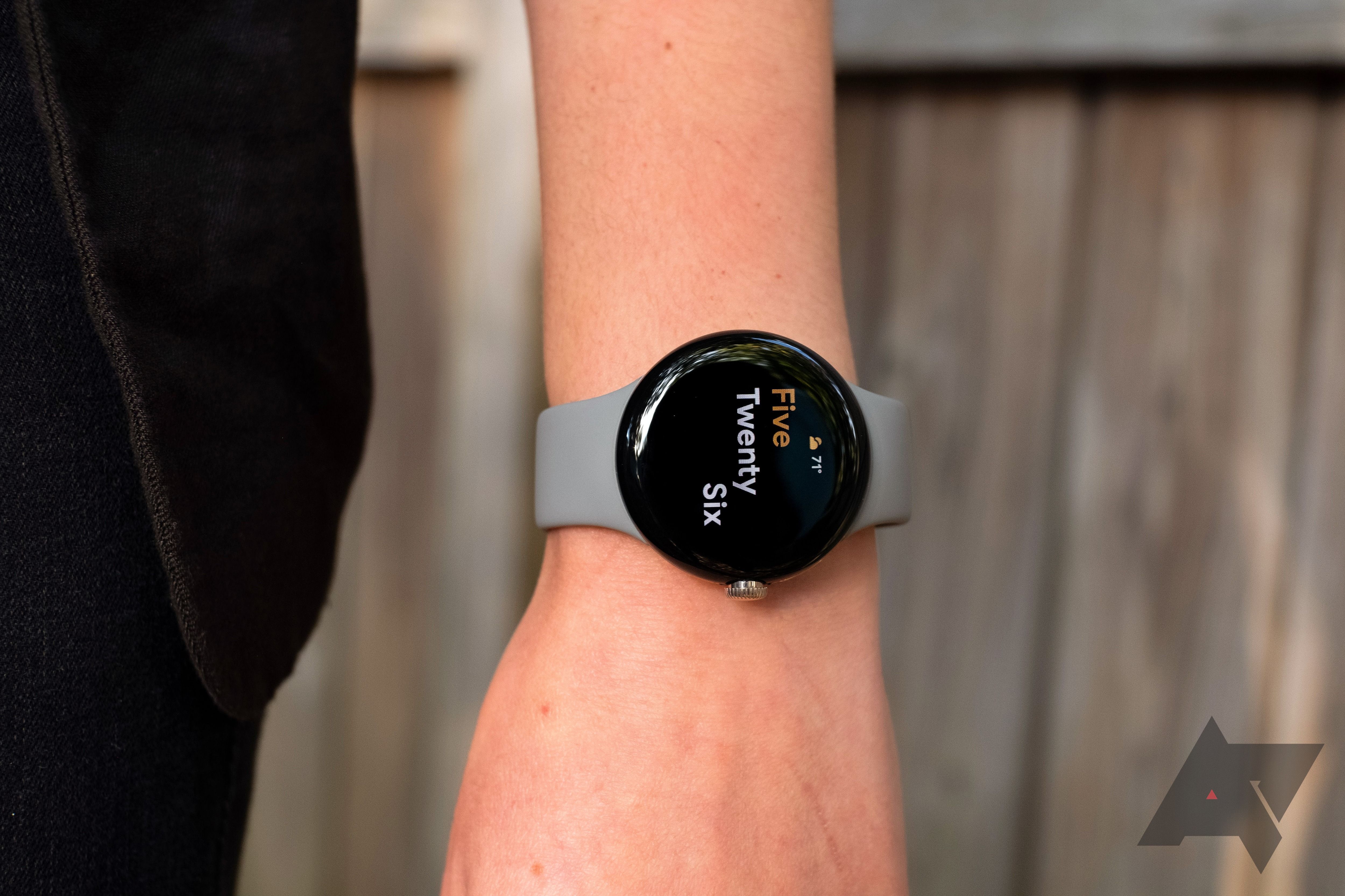 google-pixel-watch-on-wrist-prime