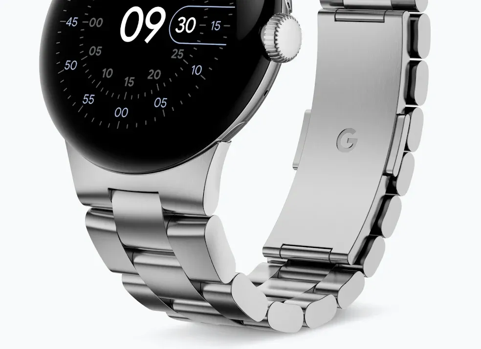 This is Google's $200 Metal Link Pixel Watch band - and it feels as premium  as it looks