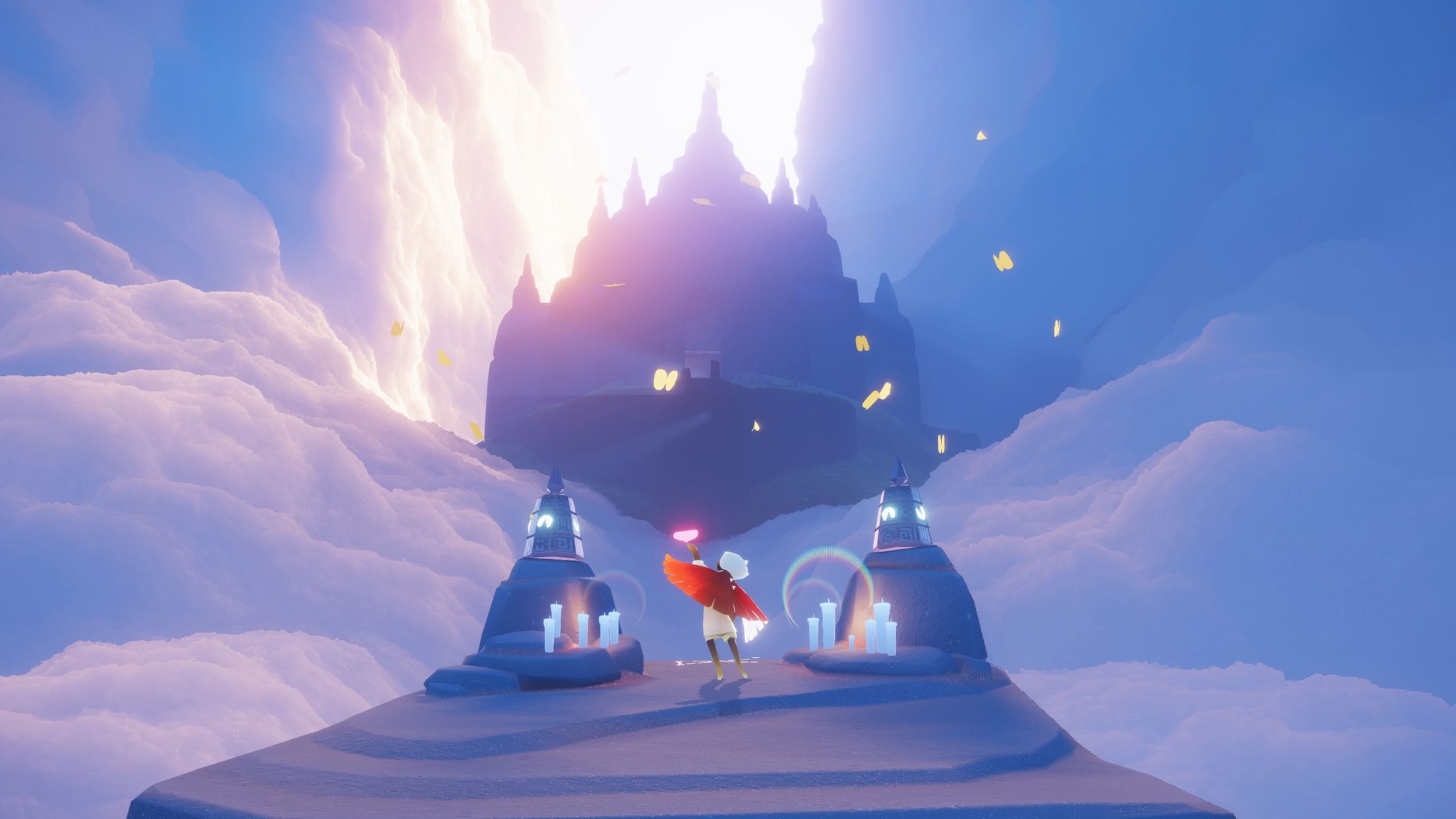 Screenshot of Sky: children of the light gameplay