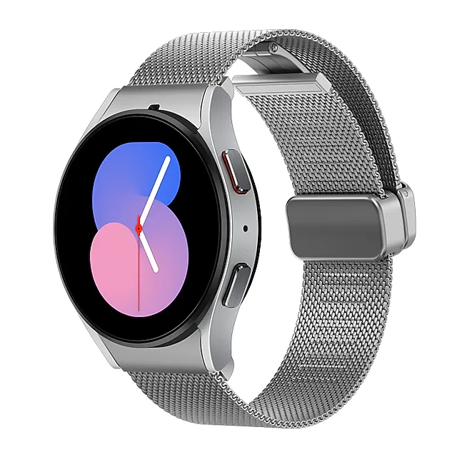 Galaxy-Watch-5-Silver-Milanese