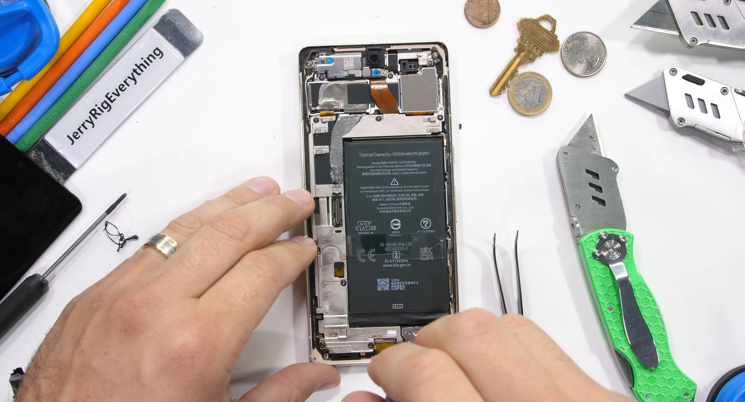 pixel 7 pro teardown ifixit