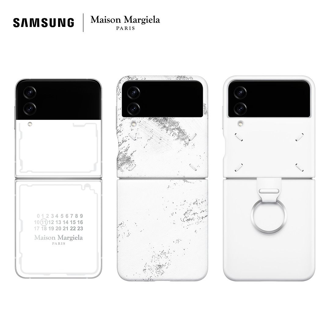 Samsung Galaxy Z Flip 4 gets a white Maison Margiela special edition