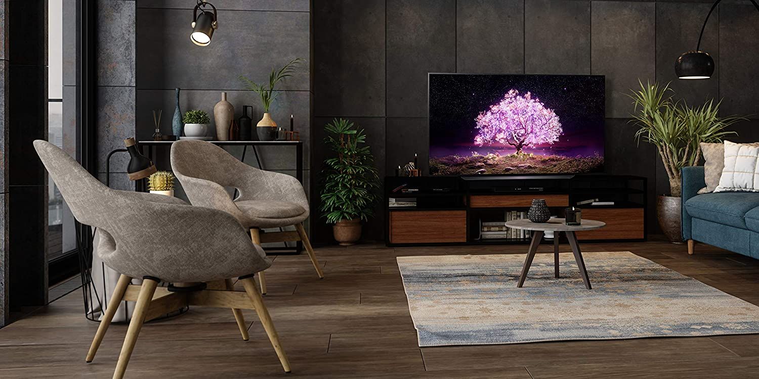 LG OLED C1 Series Smart TV in living room