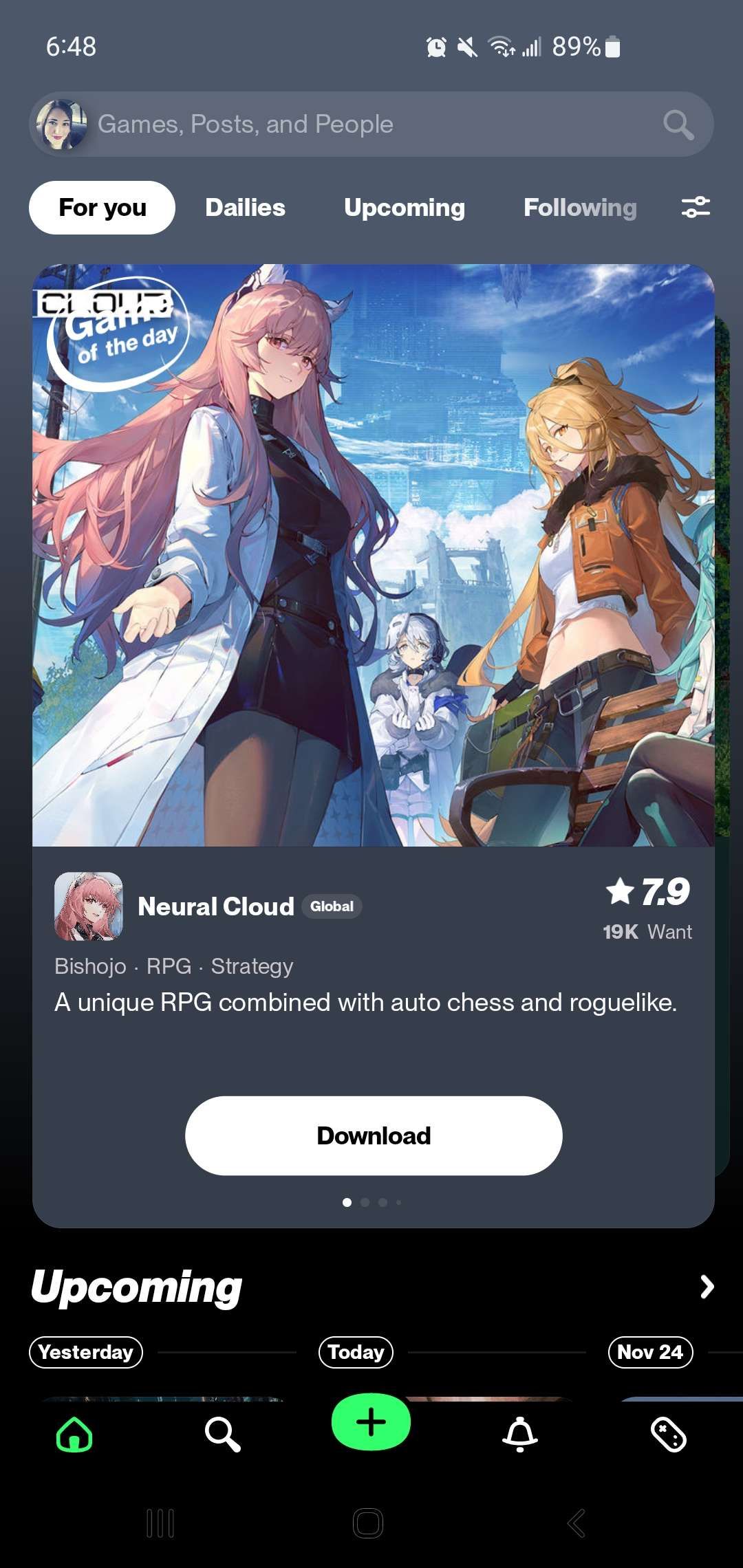 neural cloud download app page on taptap