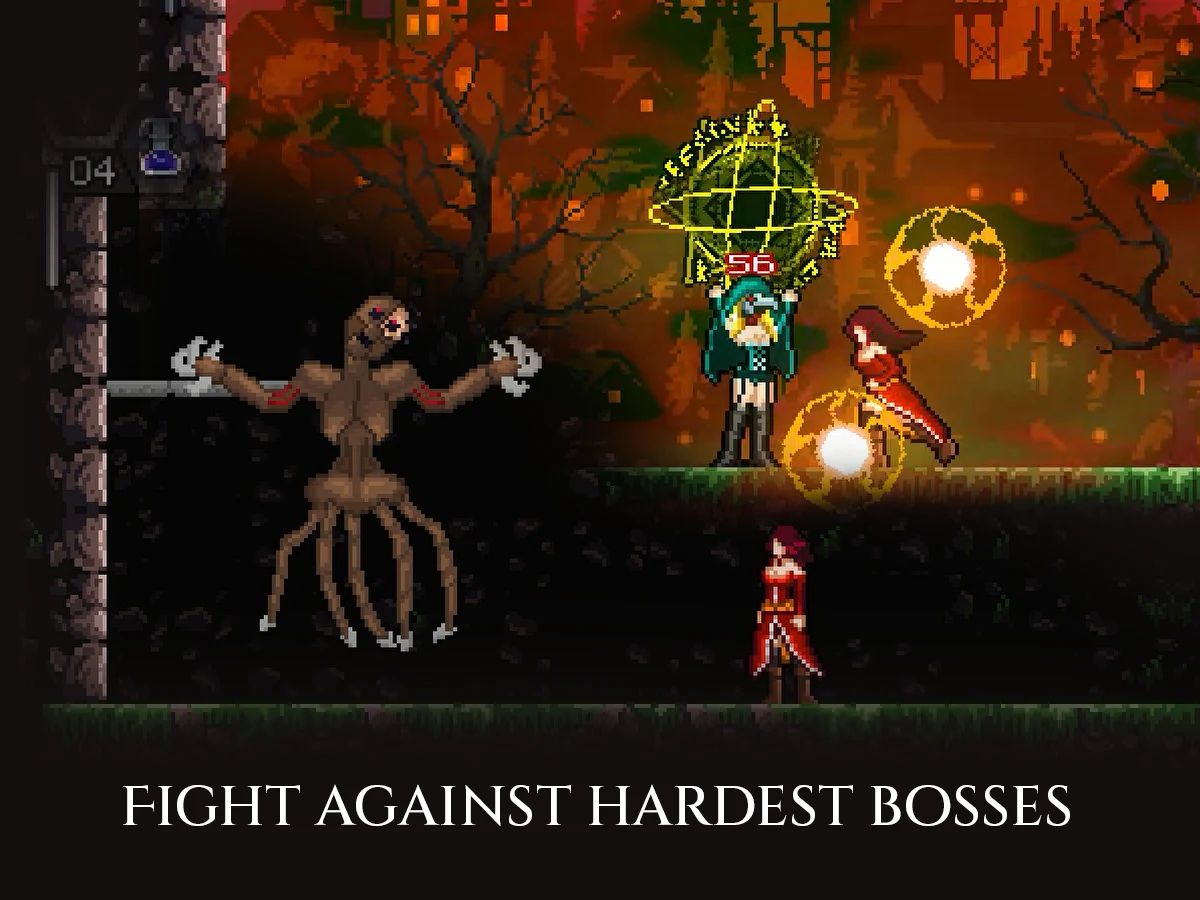 best-metroidvania-games-toziuha-night-order-of-the-alchemists-fight-against-hardest-bosses