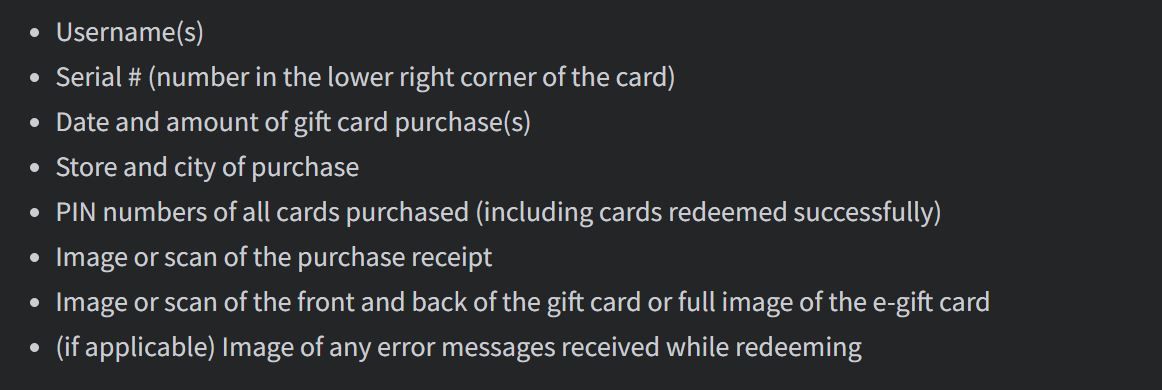 How to redeem your Roblox gift card