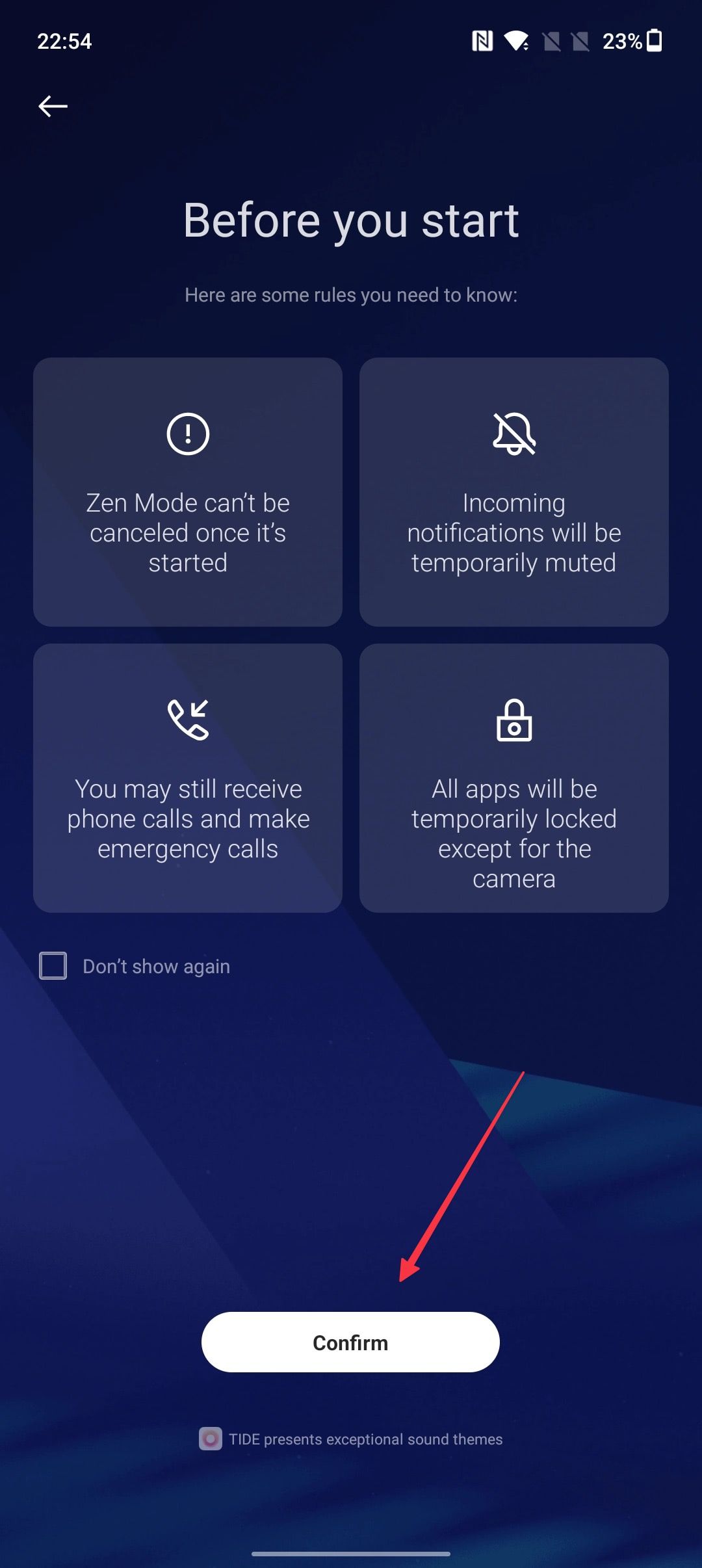 Enable Zen Mode on OnePlus 2