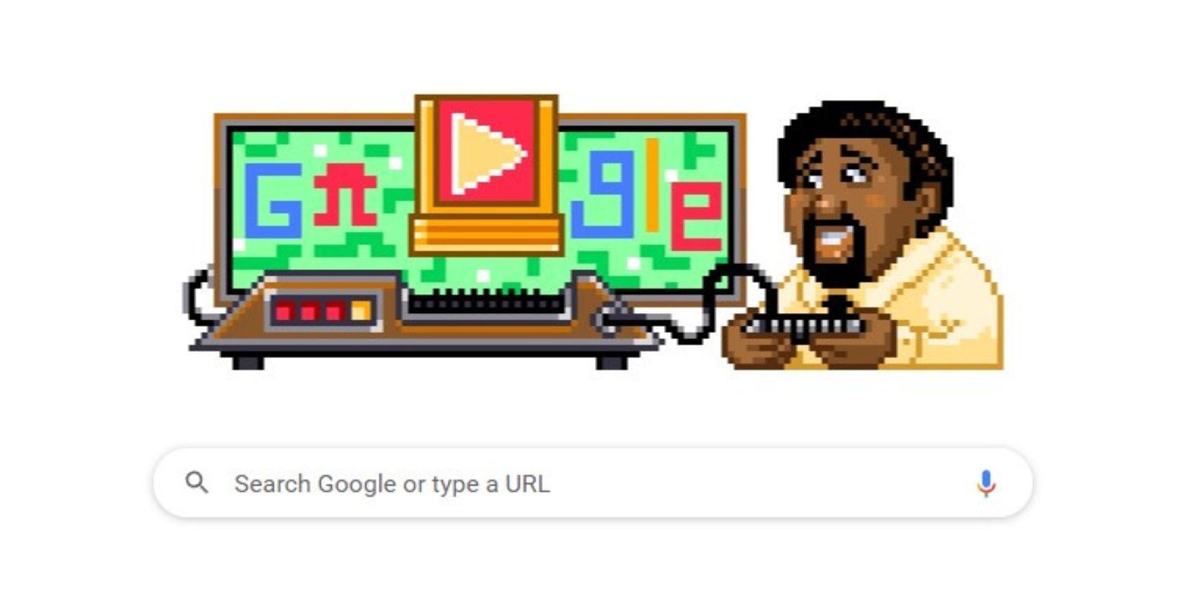 Bored before the holiday? Go play the game built into today's Google Doodle