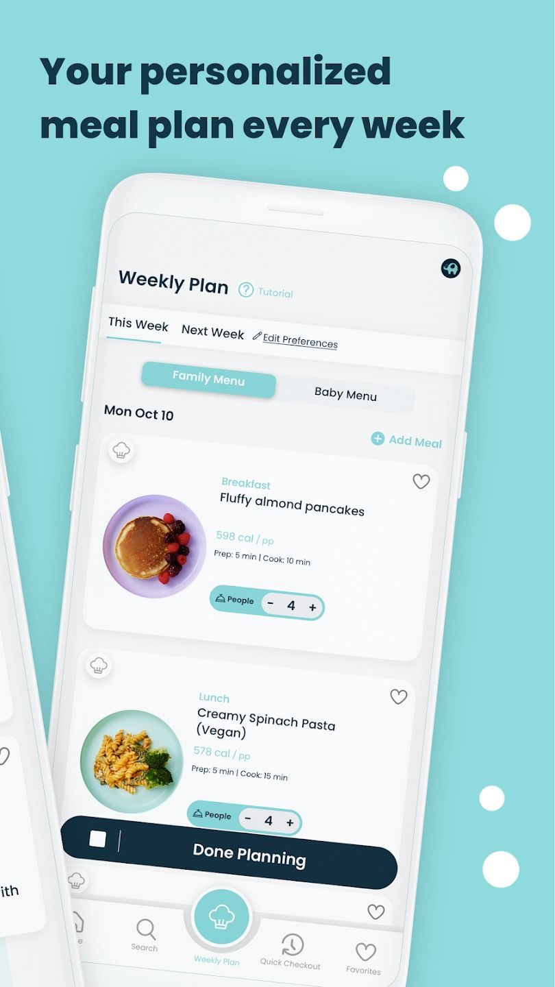 Little Lunches - Meal Planning best apps of the year 2022