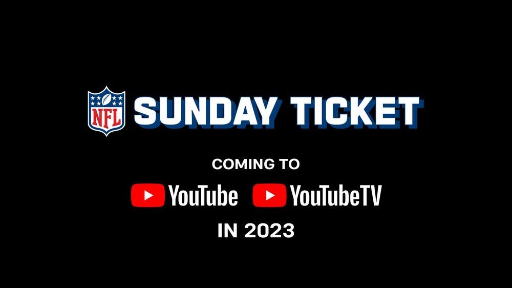 YouTube NFL Sunday Ticket 2023