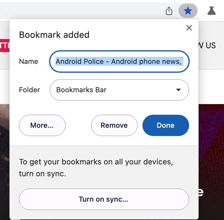 Chrome Bookmarks 2023