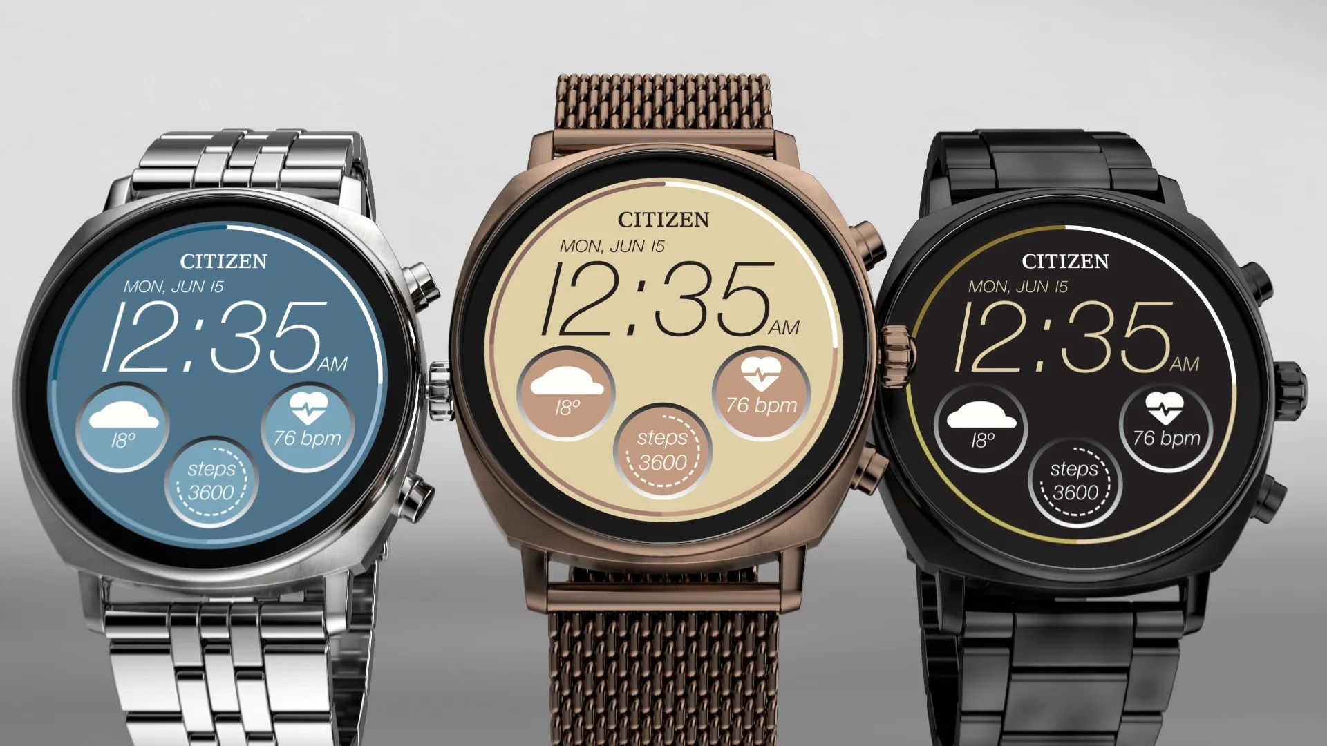 Citizen hotsell smartwatch 2019