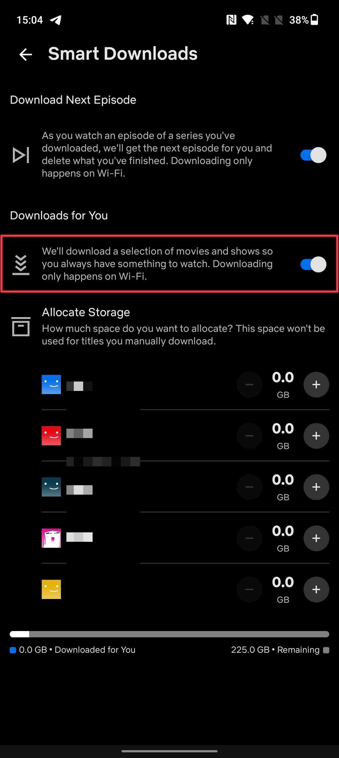enable Smart Downloads on Netflix 3