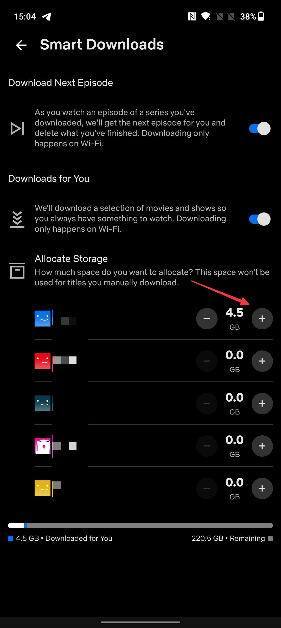 enable Smart Downloads on Netflix 4