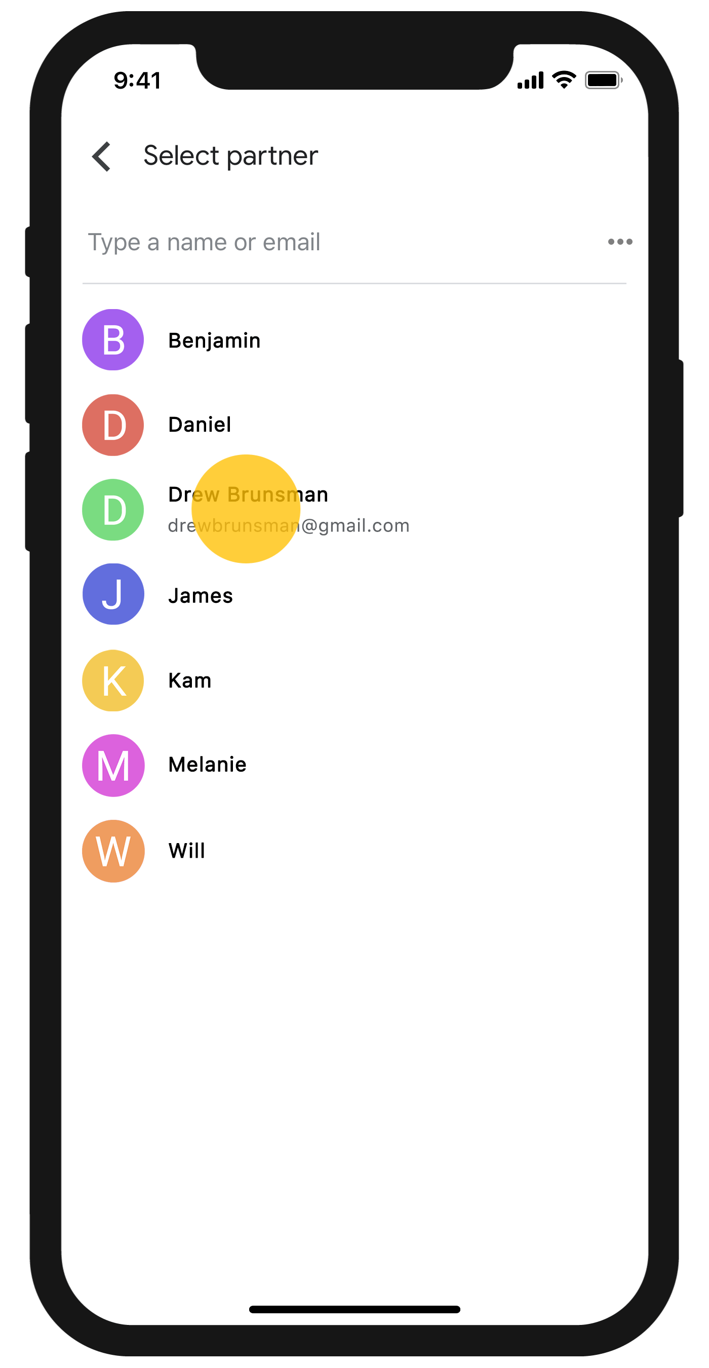 how to add multiple partner sharing in google photos