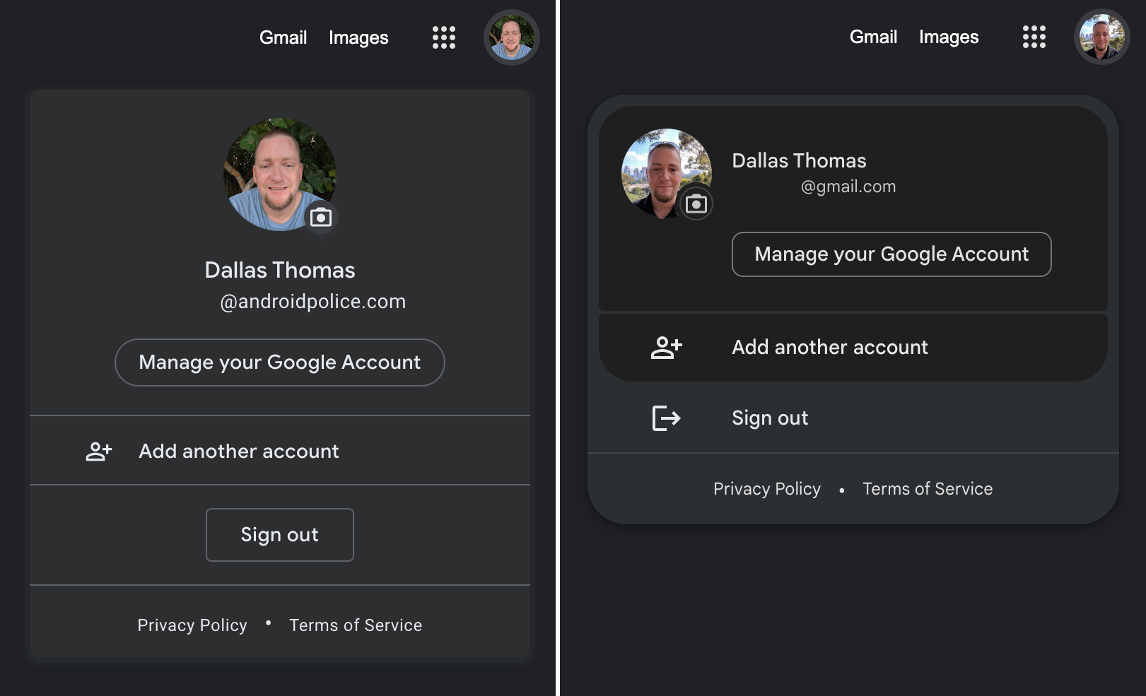 material-you-google-account-switcher-before-after