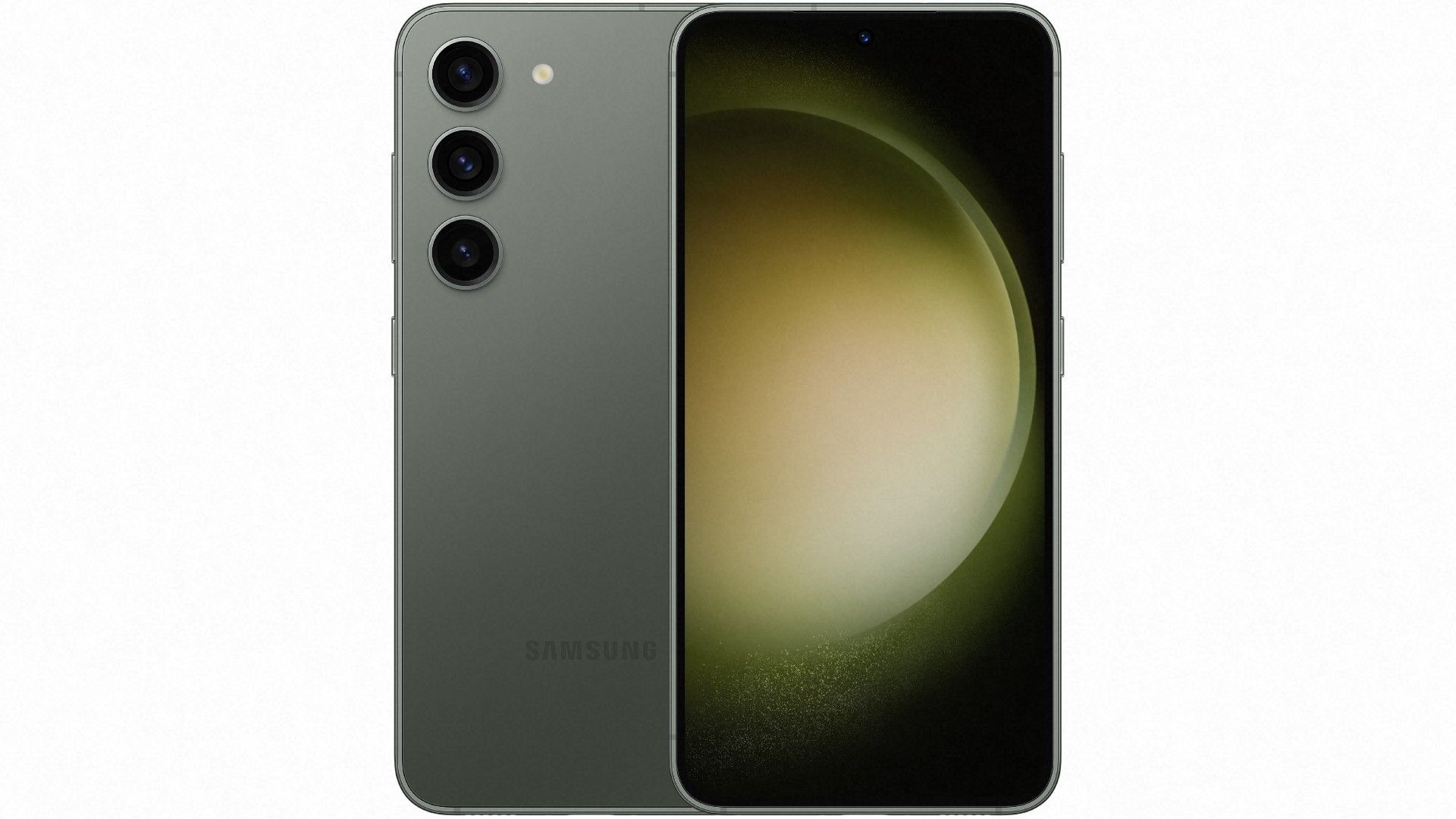 Samsung Galaxy S23 berwarna Hijau