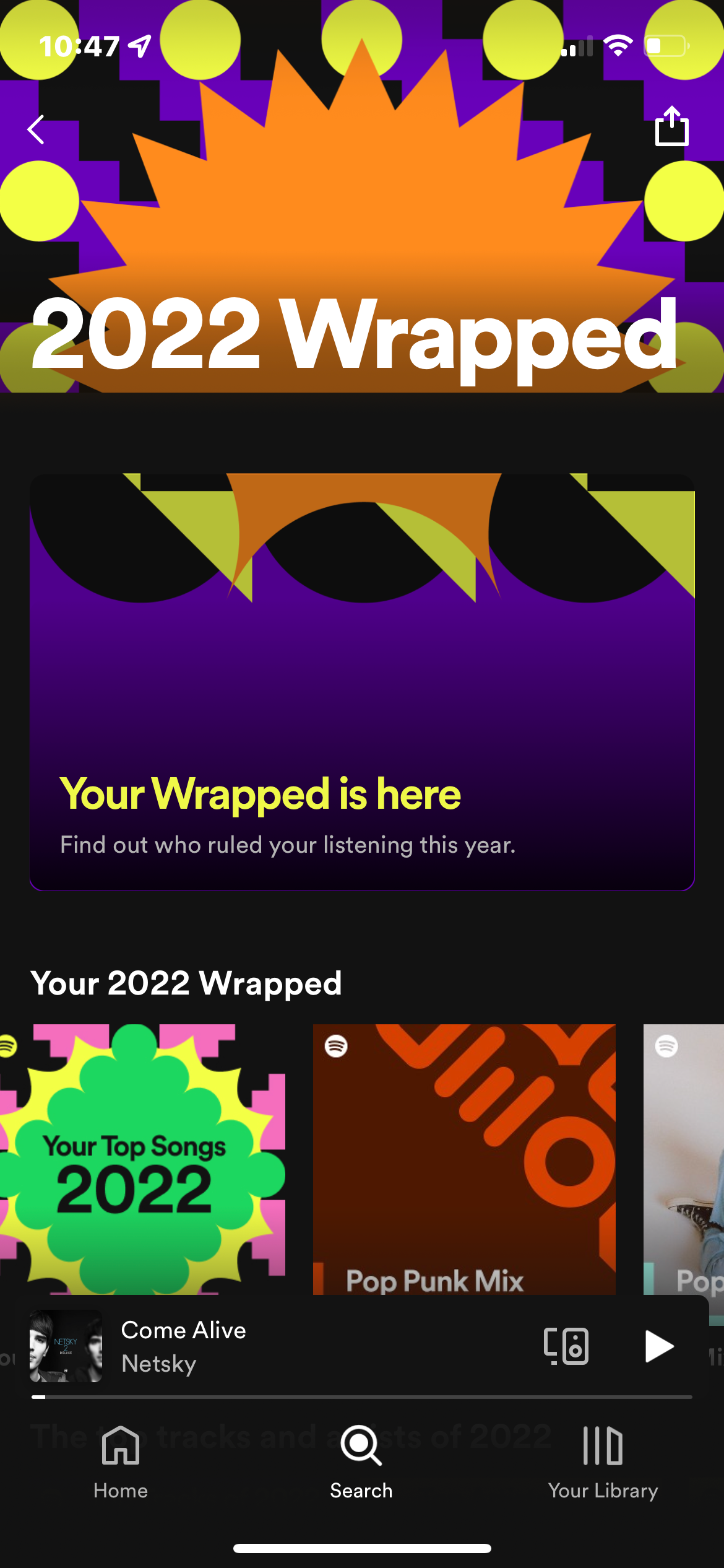 How to see your Spotify Wrapped playlists year round