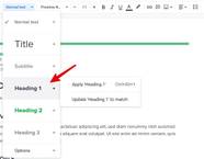  How To Add Headings To Google Docs 