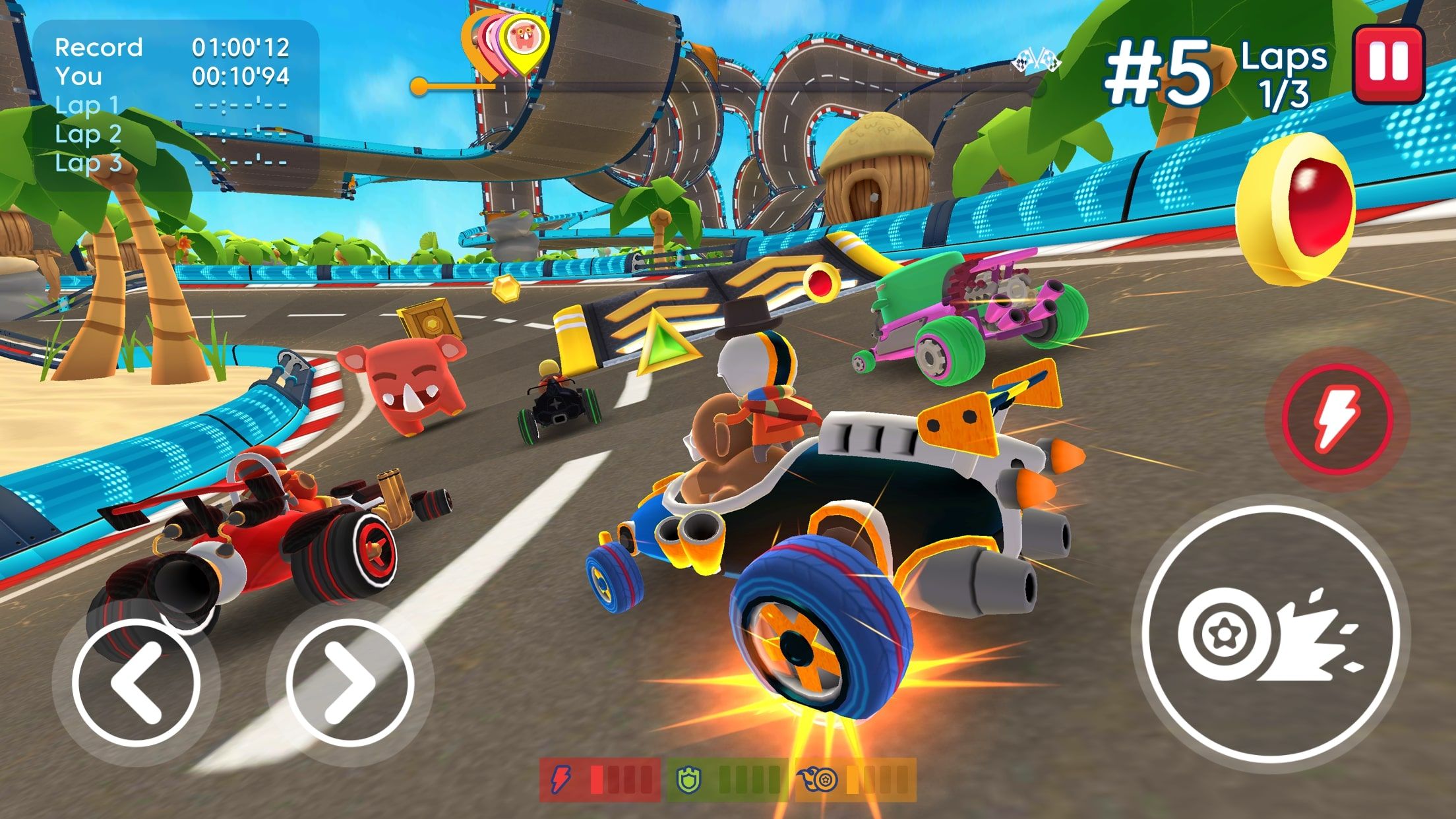 android-mario-kart-games-starlit-on-wheels-drift