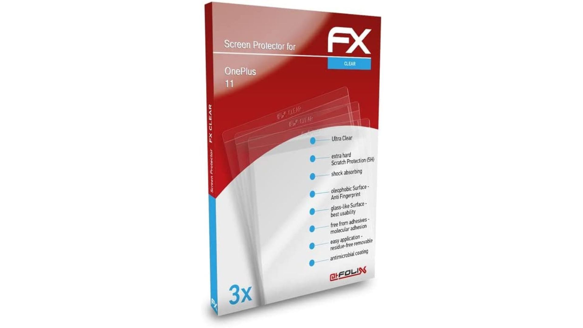 Pelindung Layar atFoliX FX Untuk OnePlus 11