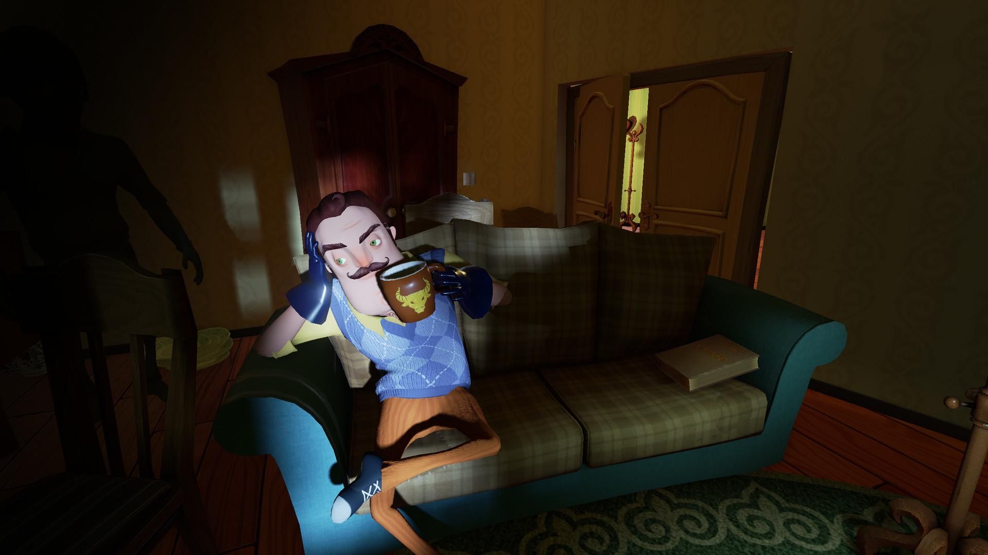 best-stealth-games-android-hello-neighbor-on-the-couch