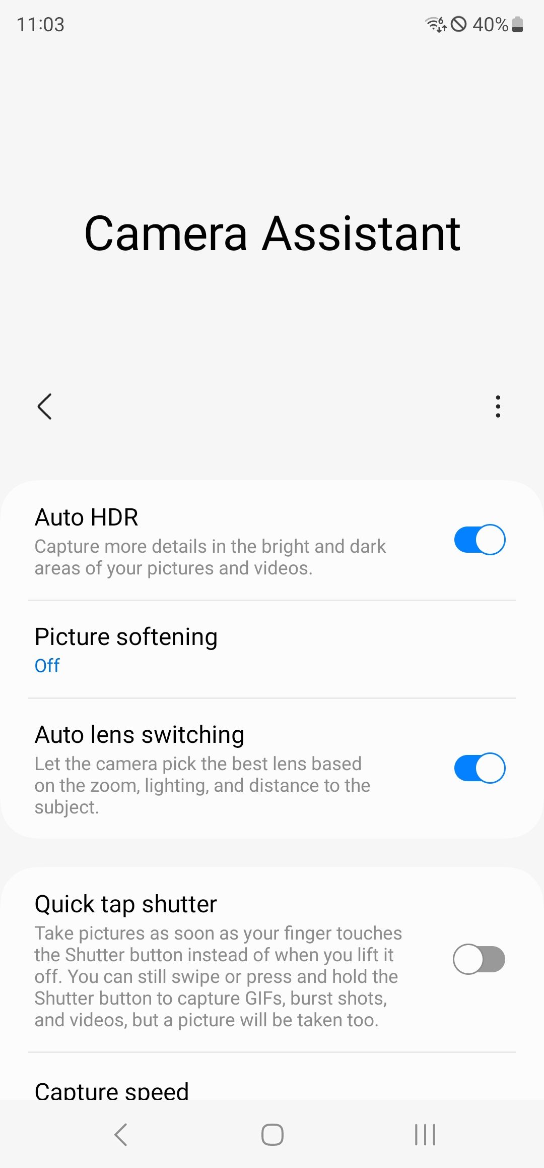 One UI 5.1 Camera Assistant