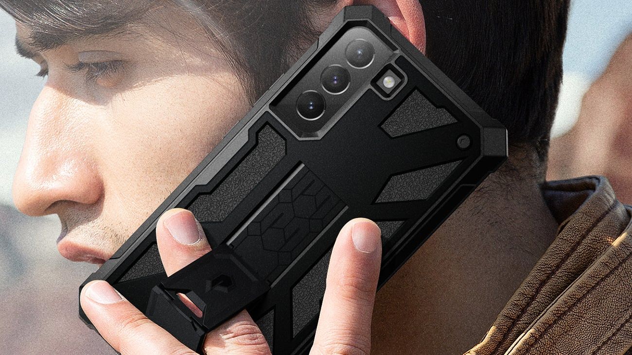 NEW Protect Onn. Black Case Compatible for Samsung Galaxy S22 Ultra 5G 